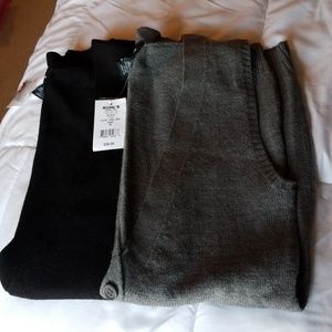 BUNDLE OF 2 | SWEATER VESTS NWT! SIZE M
